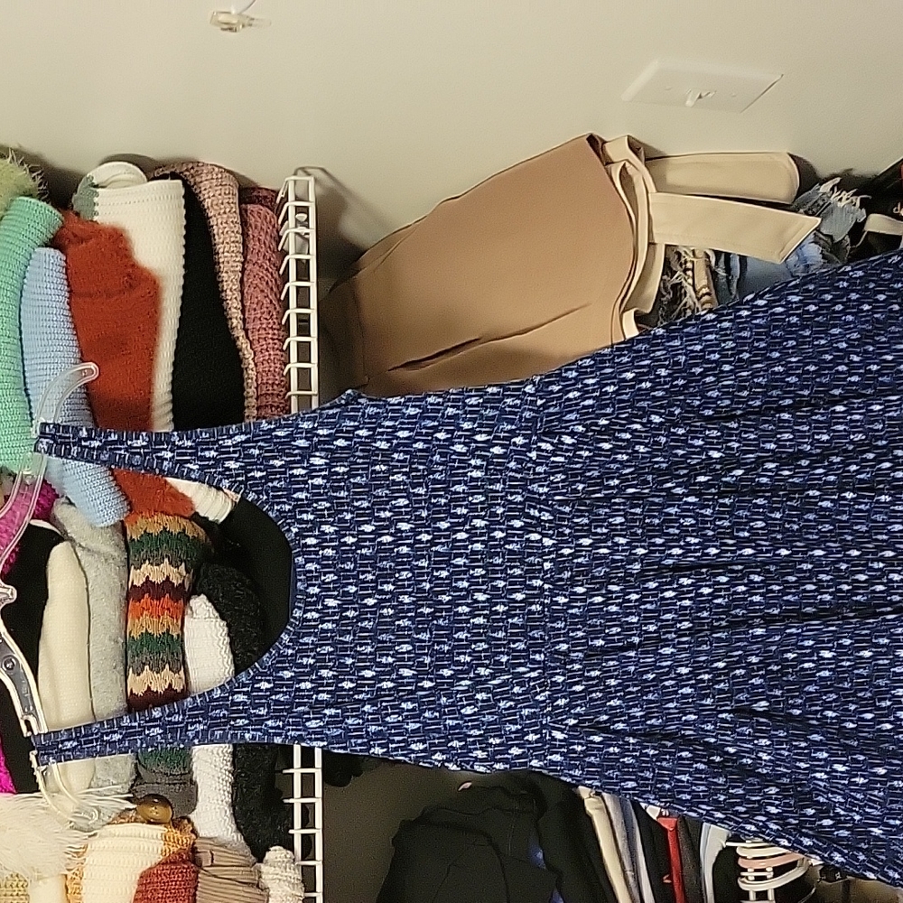 Blue sundress
